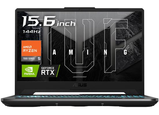 ASUS TUF Gaming A15 (2023) FA506NC NEW 7Gen AMD Ryzen 5 6-Cores w/ Nvidia RTX 3050 4GB & 144Hz Display - Mecha Grey