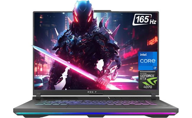 ASUS NEW ROG Strix G16 (2024) G614JI 13Gen Intel Core i7 13650HX 14-Cores w/ Nvidia RTX 4070 8GB DDR6 & 16" IPS 165Hz Display - Eclipse Gray ASUS NEW ROG Strix G16 (2024) G614JI 13Gen Intel Core i7 13650HX 14-Cores w/ Nvidia RTX 4070 8GB DDR6 & 16" IPS 165Hz Display - Eclipse Gray