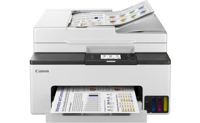 Canon MAXIFY GX2040 Ink Tank All-in-One Wireless & Network Multi-function Machine (Copy/Print/Scan/Fax) w/ Automatic Document Feeder - White