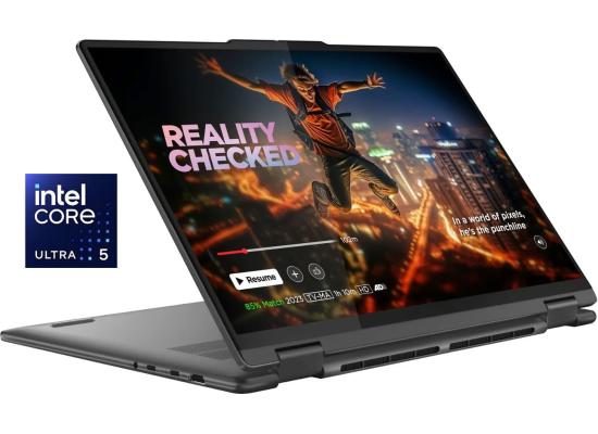 Lenovo YOGA 7 14 (2024) NEW Intel Core Ultra 5 12-Cores 2-in-1 Touch Display w/ Intel® AI Boost  , Full Metal & BIG Battery - Storm Grey