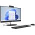 HP All-in-One 24-cr0041ne PC (2023) NEW 13Gen Intel Core i7 10-Cores w/ 24" IPS Full HD 99% sRGB Display (Customized) - Black