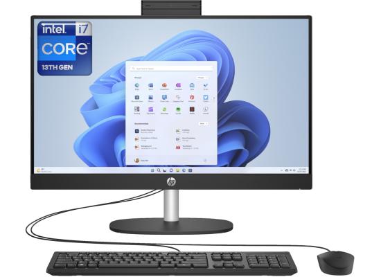 HP ProOne 240 G10 PC (2024) NEW 13Gen Intel Core i7 10-Cores w/ 24" IPS Full HD NONE Touch Display - Black