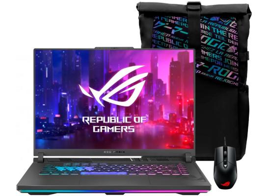 ASUS NEW ROG Strix G16 (2023) G614JV NEW 13Gen Intel Core i9 13980HX 24-Cores w/ Nvidia RTX 4060 8GB DDR6 & 16" IPS 165Hz Display - Eclipse Grey