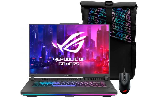 ASUS NEW ROG Strix G16 (2023) G614JV NEW 13Gen Intel Core i9 13980HX 24-Cores w/ Nvidia RTX 4060 8GB DDR6 & 16" IPS 165Hz Display - Eclipse Grey