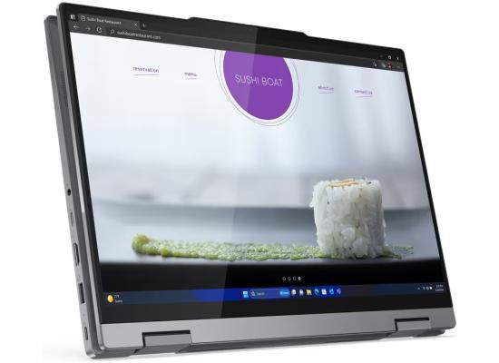 Lenovo ThinkBook 14 2-in-1 G4 (2024) Intel Core Ultra 7 12-Cores w/ Intel® AI Boost w/ Big Battery & Touch Screen Anti-FingerPrint - Luna Grey