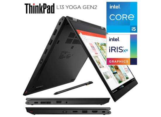 Lenovo ThinkPad L13 YOGA Gen 2 11Gen Intel Core i5 vPro 4-Core Business Class 2-in-1 Touch Screen - Black