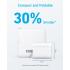 Anker 313 30W USB-C PowerIQ 3.0Foldable Fast Charger For iPhone, Samsung, MacBook Air, iPad Pro, Pixelbook & More (Cables Not Included)