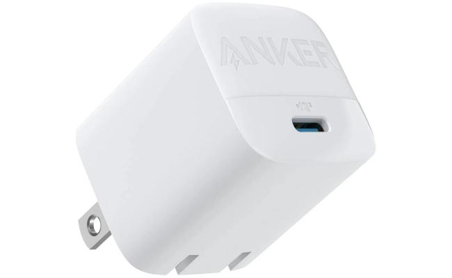Anker 313 30W USB-C PowerIQ 3.0Foldable Fast Charger For iPhone, Samsung, MacBook Air, iPad Pro, Pixelbook & More (Cables Not Included)
