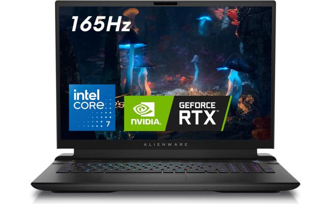 Dell Alienware m18 R2 (2024) NEW 14Gen Intel Core i7 20-Cores w/ Nvidia RTX 4070 8GB & IPS 2K 240Hz Display - Dark Metalic