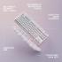 Logitech G715 Wireless Mechanical LIGHTSYNC RGB LIGHTSPEED Linear Switches (GX Red) & Keyboard Palm Rest PC/Mac Compatible - White Mist Logitech G715 Wireless Mechanical LIGHTSYNC RGB LIGHTSPEED Linear Switches (GX Red) & Keyboard Palm Rest PC/Mac Compatible - White Mist