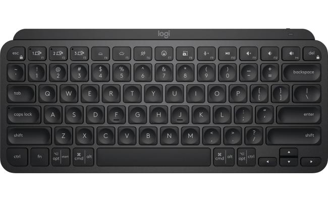 Logitech MX Keys MINI Illuminated Wireless & Bluetooth Rechargeable Backlit USB C For MAC US English Layout - Black Logitech MX Keys MINI Illuminated Wireless & Bluetooth Rechargeable Backlit USB C For MAC US English Layout - Black