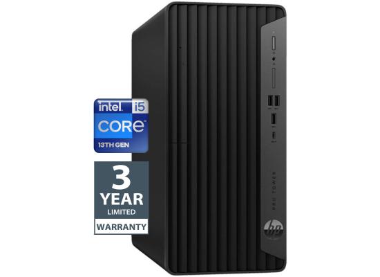 HP Pro 400 G9 (2023) 13Gen Intel Core i5 14-Cores Tower Commercial-Grade w/ 3 Years Warranty - Black