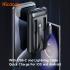MCDODO MC-0231 Power Bank 10000mAh 33W Super Fast Charging With Build in Type-C & Lightning Cable Smart LCD Digital Display - Black