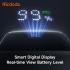 MCDODO MC-0231 Power Bank 10000mAh 33W Super Fast Charging With Build in Type-C & Lightning Cable Smart LCD Digital Display - Black