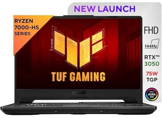 ASUS TUF Gaming A15 (2024) FA506NCR NEW 7Gen AMD Ryzen 7 8-Cores w/ Nvidia RTX 3050 4GB & 144Hz Display - Mecha Gray