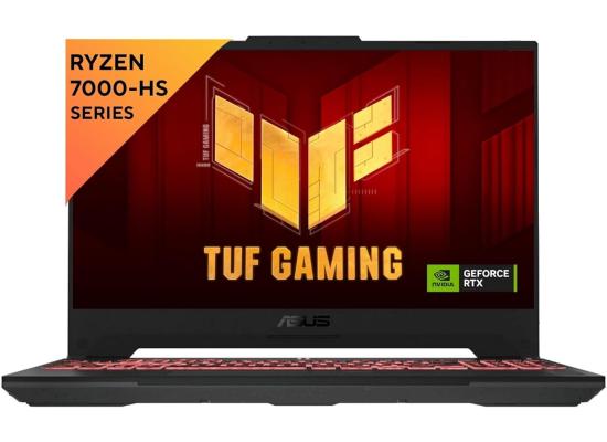 ASUS TUF Gaming A15 (2024) FA507NVR NEW 7Gen AMD Ryzen 7 8-Cores w/ Nvidia RTX 4060 8GB & 144Hz Display - Graphite Black