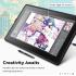 Wacom Cintiq 22 Creative Pen 22" Full HD Graphic Drawing Monitor with Wacom Pro Pen 2 8192 Pen Pressure For Windows & MAC - Black