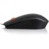 Lenovo 300 Wires Mouse Right And Left Handed USB up to 20 million clicks - black