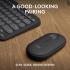 Logitech Pebble 2 MK380S Combo Wireless & Bluetooth Keyboard & Mouse Quiet and Portable Customizable Logi Bolt For Windows, macOS, iPadOS, Chrome - Black Logitech Pebble 2 MK380S Combo Wireless & Bluetooth Keyboard & Mouse Quiet and Portable Customizable Logi Bolt For Windows, macOS, iPadOS, Chrome - Black