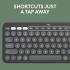 Logitech Pebble 2 MK380S Combo Wireless & Bluetooth Keyboard & Mouse Quiet and Portable Customizable Logi Bolt For Windows, macOS, iPadOS, Chrome - Black Logitech Pebble 2 MK380S Combo Wireless & Bluetooth Keyboard & Mouse Quiet and Portable Customizable Logi Bolt For Windows, macOS, iPadOS, Chrome - Black