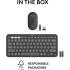 Logitech Pebble 2 MK380S Combo Wireless & Bluetooth Keyboard & Mouse Quiet and Portable Customizable Logi Bolt For Windows, macOS, iPadOS, Chrome - Black Logitech Pebble 2 MK380S Combo Wireless & Bluetooth Keyboard & Mouse Quiet and Portable Customizable Logi Bolt For Windows, macOS, iPadOS, Chrome - Black