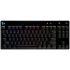 Logitech G Pro X TKL Wired Mechanical Swappable Switches LIGHTSYNC RGB Detachable Cable 12 Programmable F-keys GX Blue Clicky Switches - Black