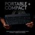 Logitech G Pro X TKL Wired Mechanical Swappable Switches LIGHTSYNC RGB Detachable Cable 12 Programmable F-keys GX Blue Clicky Switches - Black