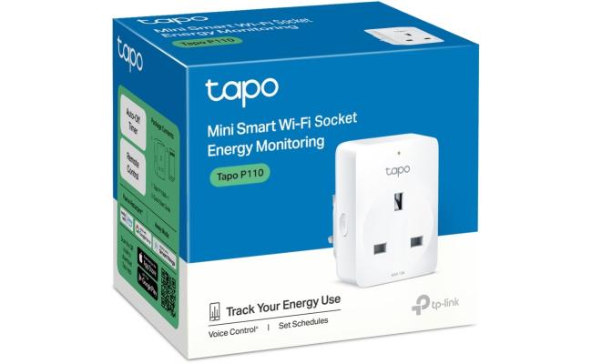 TP-Link Tapo P100 Smart Plug Outlet Wi-Fi Works with Alexa &oogle Home Max 13A Wireless Smart Socket Device Sharing, Alexa Plug - White