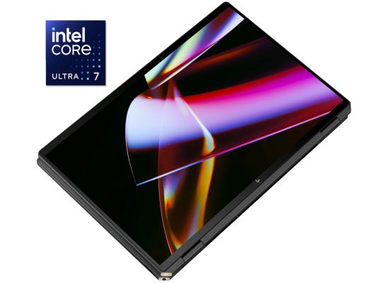 HP Spectre x360 14 (2024) 14T-EU0013 NEW Intel Core Ultra 7 H-Serise Powerful 16-Cores w/ Intel® AI & 3K OLED HDR 500 Touch Screen Display - Nighfall Black