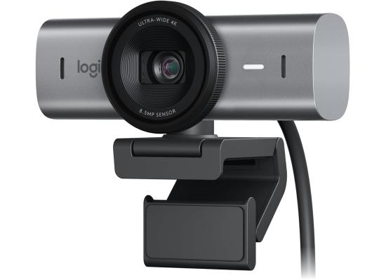 Logitech MX Brio Ultra HD 4K Streaming Webcam 1080p at 60 FPS USB-C Webcam Cover For Microsoft Teams, Zoom, Google Meet - Graphite