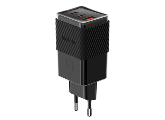 Mcdodo CH-1501 67W GaN 5 Mini 2xType-C 1xUSB Input Fast Charger (Black)