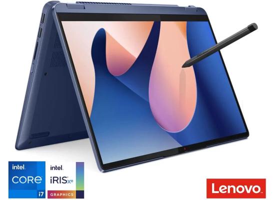 Lenovo NEW Flex 7 (2023) 13Gen Intel Core i7 10-Cores 2-in-1 Touch Display w/ 2.2K IPS Display - Stone Blue