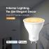 TP-Link Tapo L610 Smart Led Bulbs Dimmable LED Spotlight Bulbs 2700K Warm Light GU10 Lamp Base Remote Control Works with Alexa & Google Home No hub required