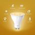 TP-Link Tapo L610 Smart Led Bulbs Dimmable LED Spotlight Bulbs 2700K Warm Light GU10 Lamp Base Remote Control Works with Alexa & Google Home No hub required