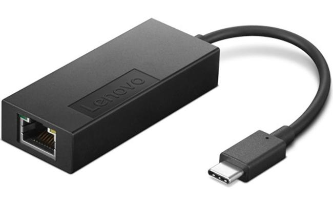 Lenovo USB-C to 2.5G Ethernet Adapter LEDs on RJ45 Support PXE Boot Wake-On-LAN - Black Lenovo USB-C to 2.5G Ethernet Adapter LEDs on RJ45 Support PXE Boot Wake-On-LAN - Black