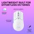 HyperX Pulsefire Haste 2 Core Wireless & Bluetooth Lightweight 59G Long Battery Life Up to 100 hours Long Battery Life Custom Core Sensor - White HyperX Pulsefire Haste 2 Core Wireless & Bluetooth Lightweight 59G Long Battery Life Up to 100 hours Long Battery Life Custom Core Sensor - White