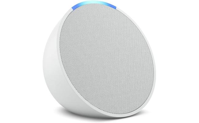 Amazon Echo Pop Gen 1 Built-in Alexa Smart Wi-Fi & Bluetooth Speaker Balanced Bass Voice Control Loud Sound - Glacier White Amazon Echo Pop Gen 1 Built-in Alexa Smart Wi-Fi & Bluetooth Speaker Balanced Bass Voice Control Loud Sound - Glacier White