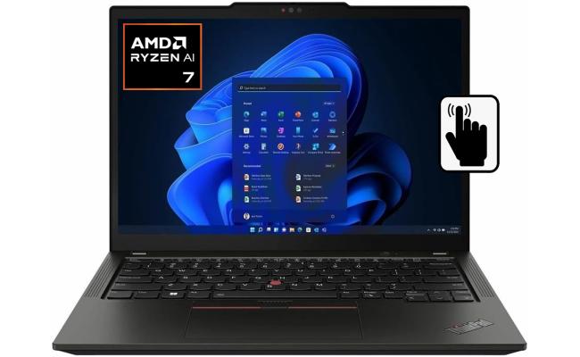 Lenovo ThinkPad X13 Gen 4 NEW AMD Ryzen 7 Pro 7Gen 8-Core AMD Ryzen™ AI w/ DDR5 Memory & Touch Screen - Thunder Black