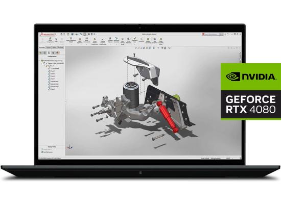 Lenovo ThinkPad P1 Gen 6 (2023) NEW 13Gen Intel Core i7 vPro 14-Cores Powerful ISV-Certified Mobile Workstation w/ Nvidia RTX 4080 12GB DDR6 & 2.5K IPS 165Hz  - Black