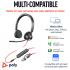 Poly Blackwire 3325 Wired Dual-Ear Boom Mic USB C & USB-A & 3.5mm Noise-Canceling Mic For PC & Mac & Mobile Works with Teams (Certified) Poly Blackwire 3325 Wired Dual-Ear Boom Mic USB C & USB-A & 3.5mm Noise-Canceling Mic For PC & Mac & Mobile Works with Teams (Certified)
