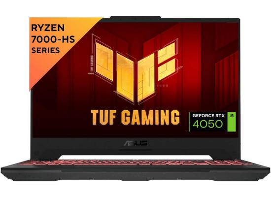 ASUS NEW TUF Gaming A15 (2024) FA507NUR NEW 7Gen AMD Ryzen 7 8-Cores w/ Nvidia RTX 4050 6GB & 144Hz IPS Display - Gray