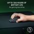 Razer DeathAdder V3 HyperSpeed Wireless 55g Lightweight Advanced 26K Optical Sensor Gen-3 Optical Switches USB C Charging  Up to 100 Hr Battery - Black