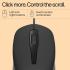 HP 150 Wired Mouse- Elegant Ergonomic Design 1600 DPI Optical Tracking USB Plug & Play - Black