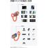 Mcdodo OT-3810 USB to A 3.0 to USB-C Adapter 5Gbps High Speed Data Transfer OTG Compatible Aluminum Alloy Exterior Silicone Band Design