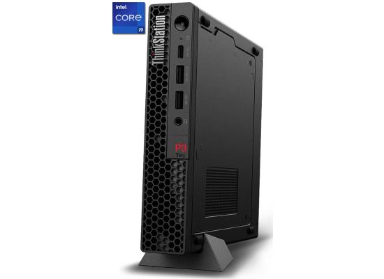 Lenovo ThinkStation P3 Tiny Workstation (2023) 13Gen Intel Core i9 vPro 24-Cores Superior Performance w/ NVIDIA® T1000 8GB GDDR6 - Black