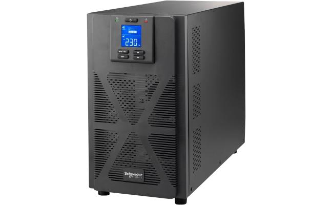 Shneider APC SRVS3KI Easy UPS 3kVA Online 2400W LCD 6x IEC C13 + 1x IEC C19 Outlets Intelligent Card Slot UPS