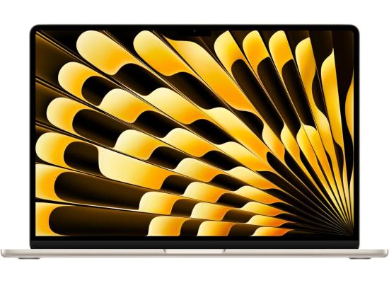 Apple MacBook AIR 15 (2024) NEW Apple M3 (512GB/16GB) 8‑Core CPU & 10‑Core GPU Retina True Tone - Starlight
