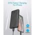 Anker 325 PowerCore 20K Portable Fast Charger Power Bank 20,000mAh PowerIQ Technology & USB-C (Recharging Only) Dual Output - Black