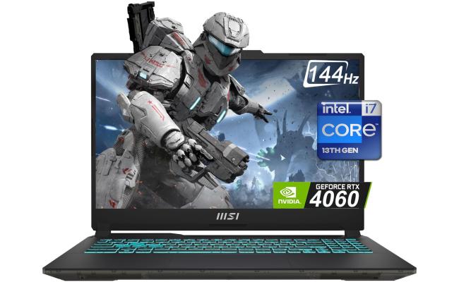 MSI Cyborg 15 A13VF Gaming (2023) 13Gen Intel Core i7 10-Cores w/ Nvidia RTX 4060 8GB & 144Hz Display - Grey