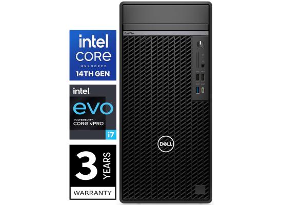 Dell OptiPlex Plus 7020 (2024) 14Gen Intel Core i7 vPro 20-Cores Tower w/ DDR5 Memory & 3 Years Warranty - Black